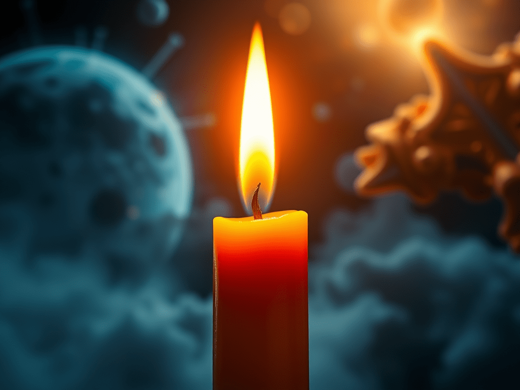 Velas en el&nbsp;Altar